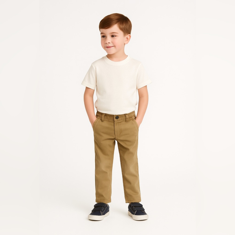 Abercrombie Kids Boys‎ Khaki Chino Pants Size 3/4